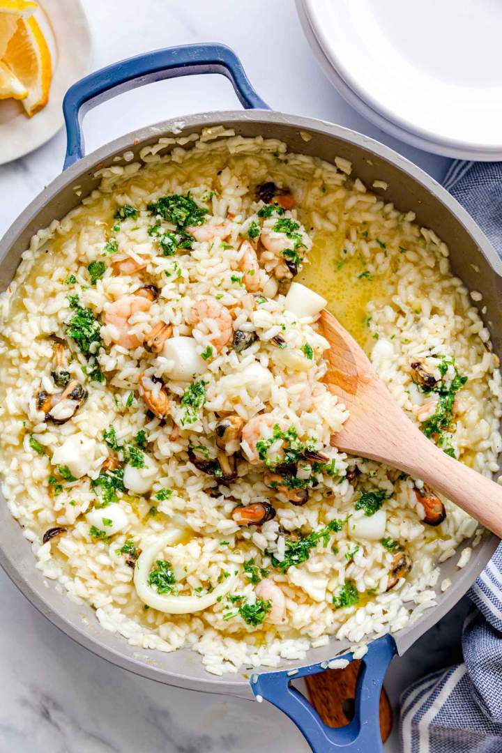 Instant pot hotsell mixed seafood risotto