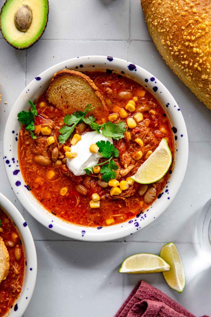 Mexican-Inspired Pulled Pork Soup