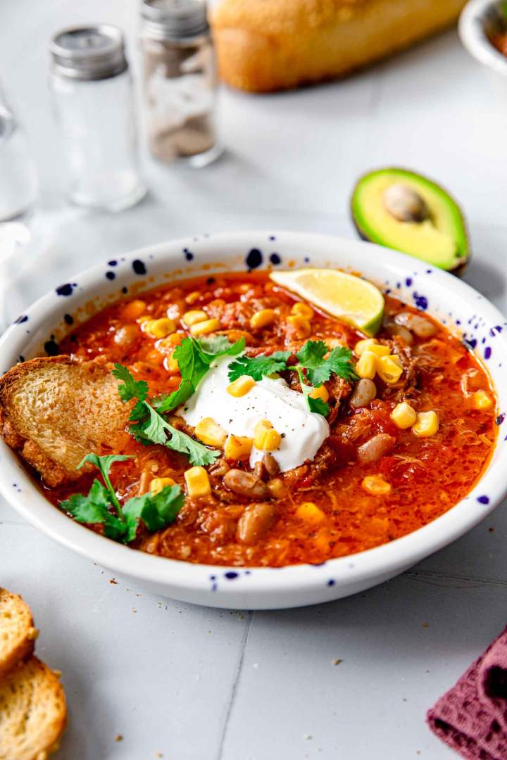Mexican-Inspired Pulled Pork Soup
