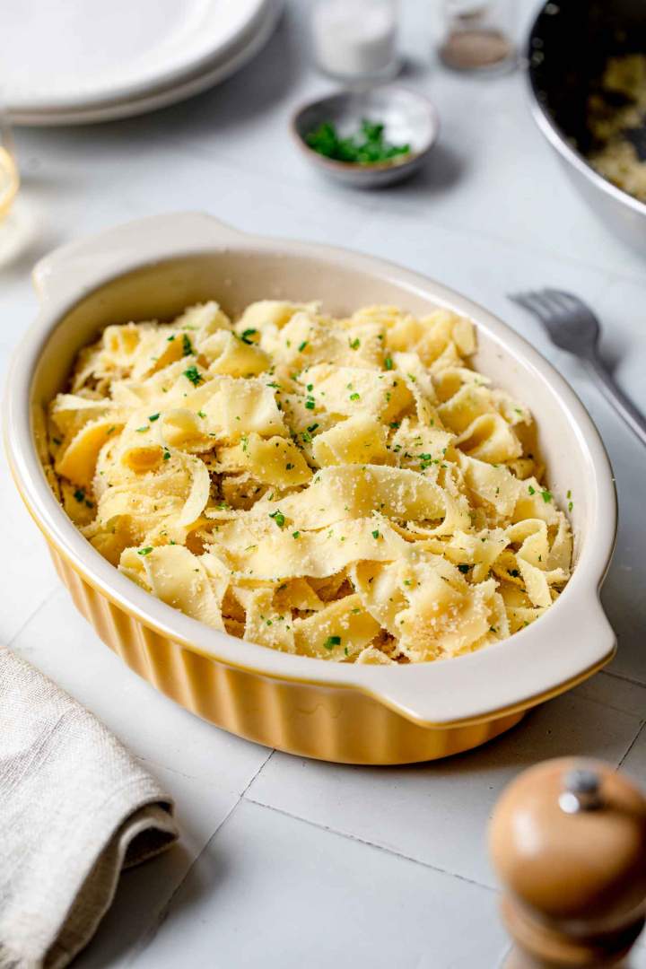 Butter Semolina Tagliatelle