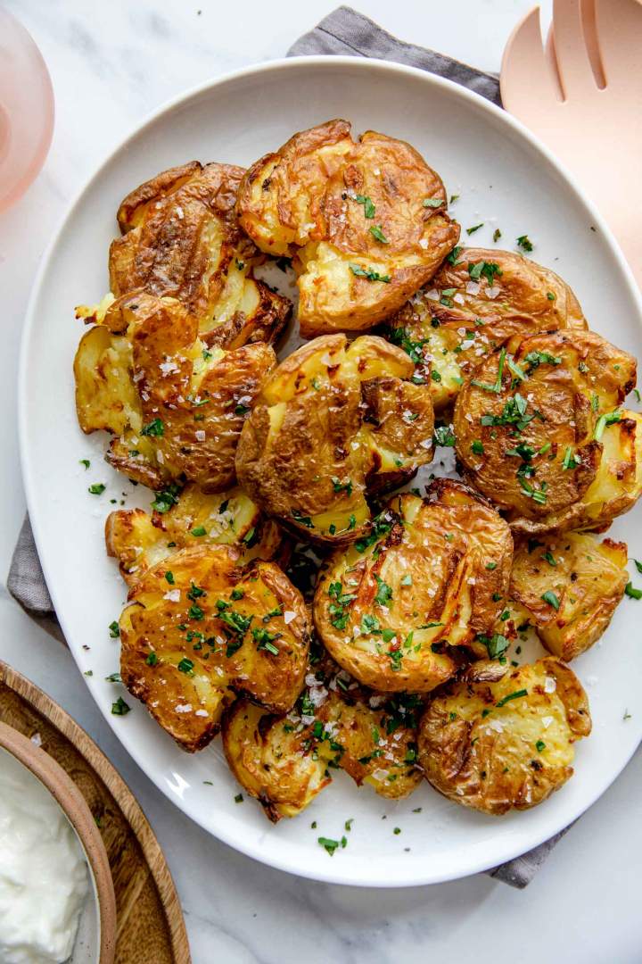 Roasted Smashed Potatoes