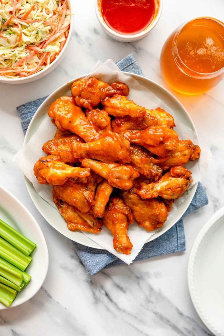 Baked Buffalo Chicken Wings