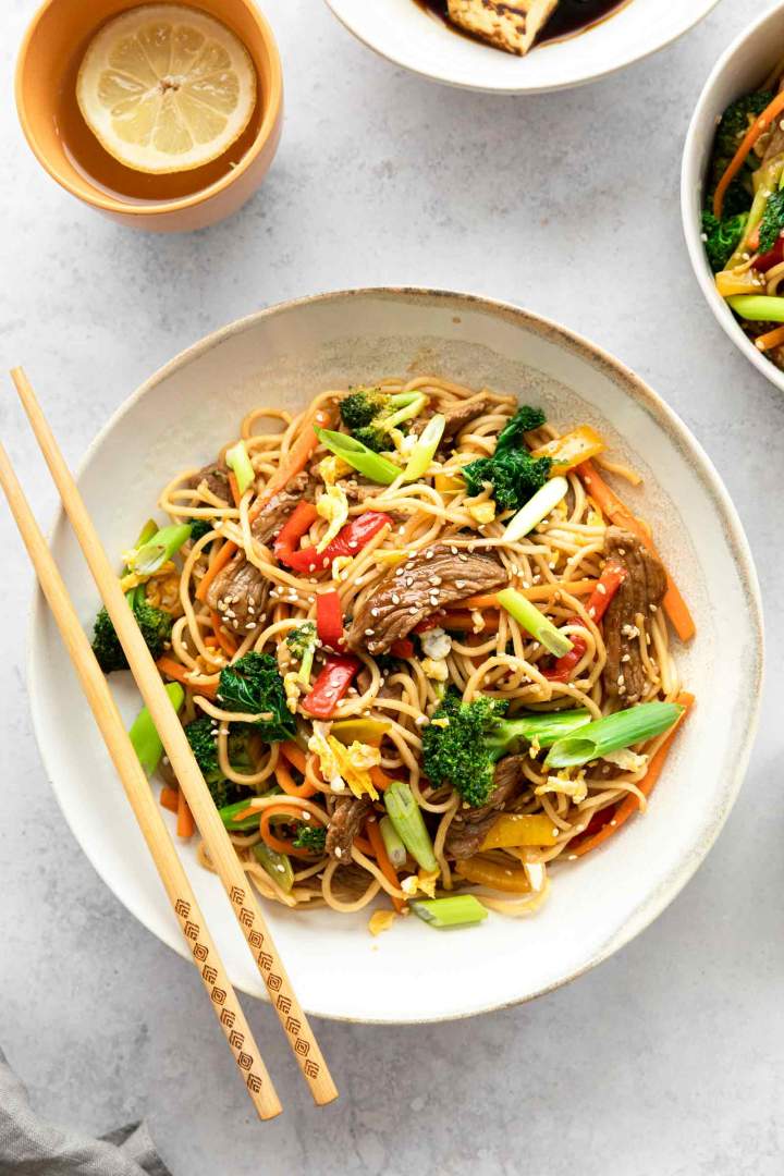 Beef Stir Fry Noodles