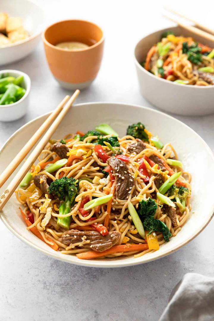 Beef Stir Fry Noodles