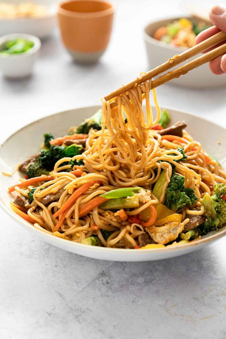 Beef Stir Fry Noodles