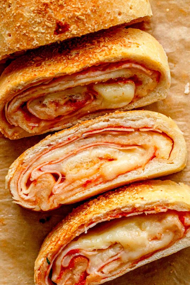 Stromboli (Ham and Cheese)