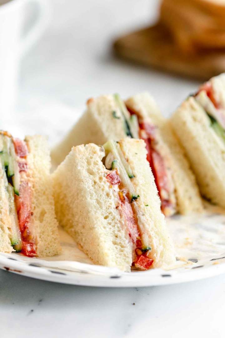 Tuna Tomato Cucumber Tramezzini