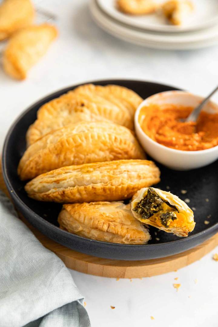 Vegetarian Empanadas (with Puff Pastry)