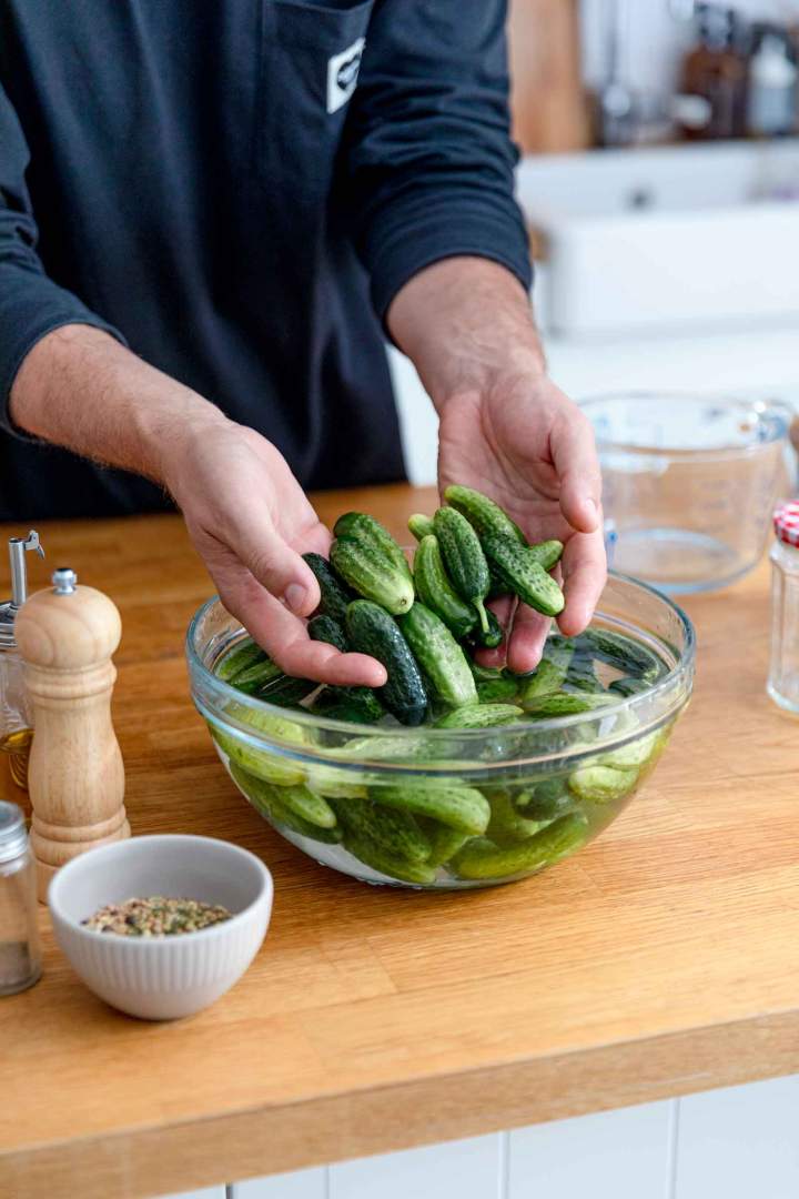 How to make Gherkin Pickles