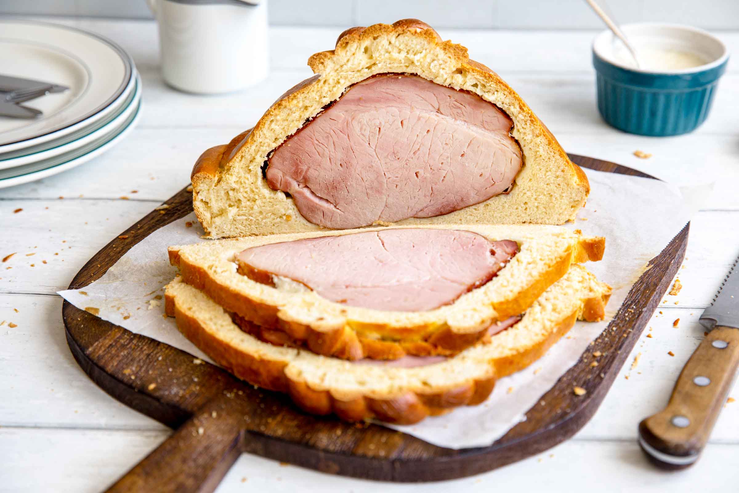 Ham in Bread
