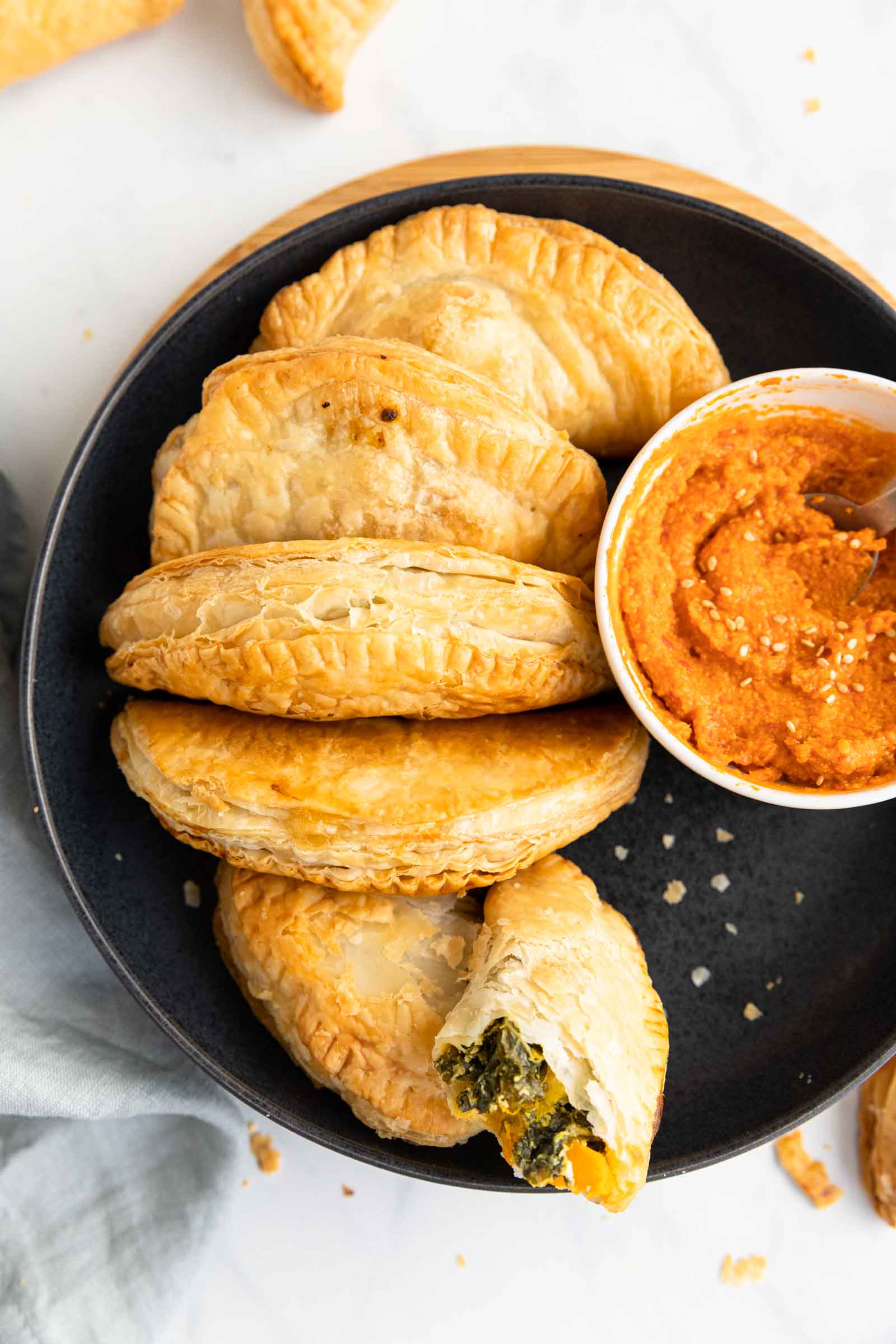 Vegetarian Empanadas with Puff Pastry Jernej Kitchen